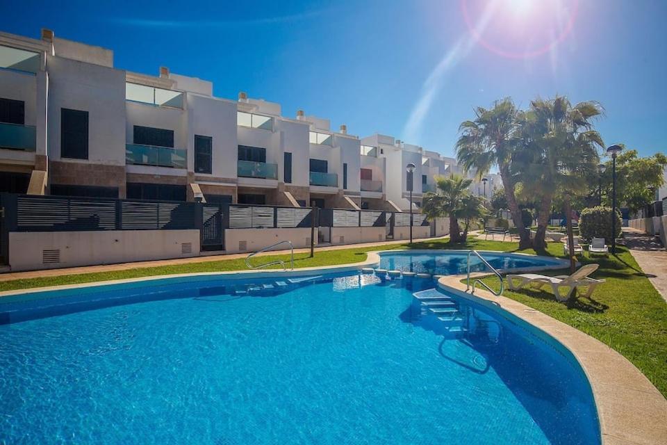 Chalet Alcocebre Residencial Dulcinea Alcoceber Bagian luar foto
